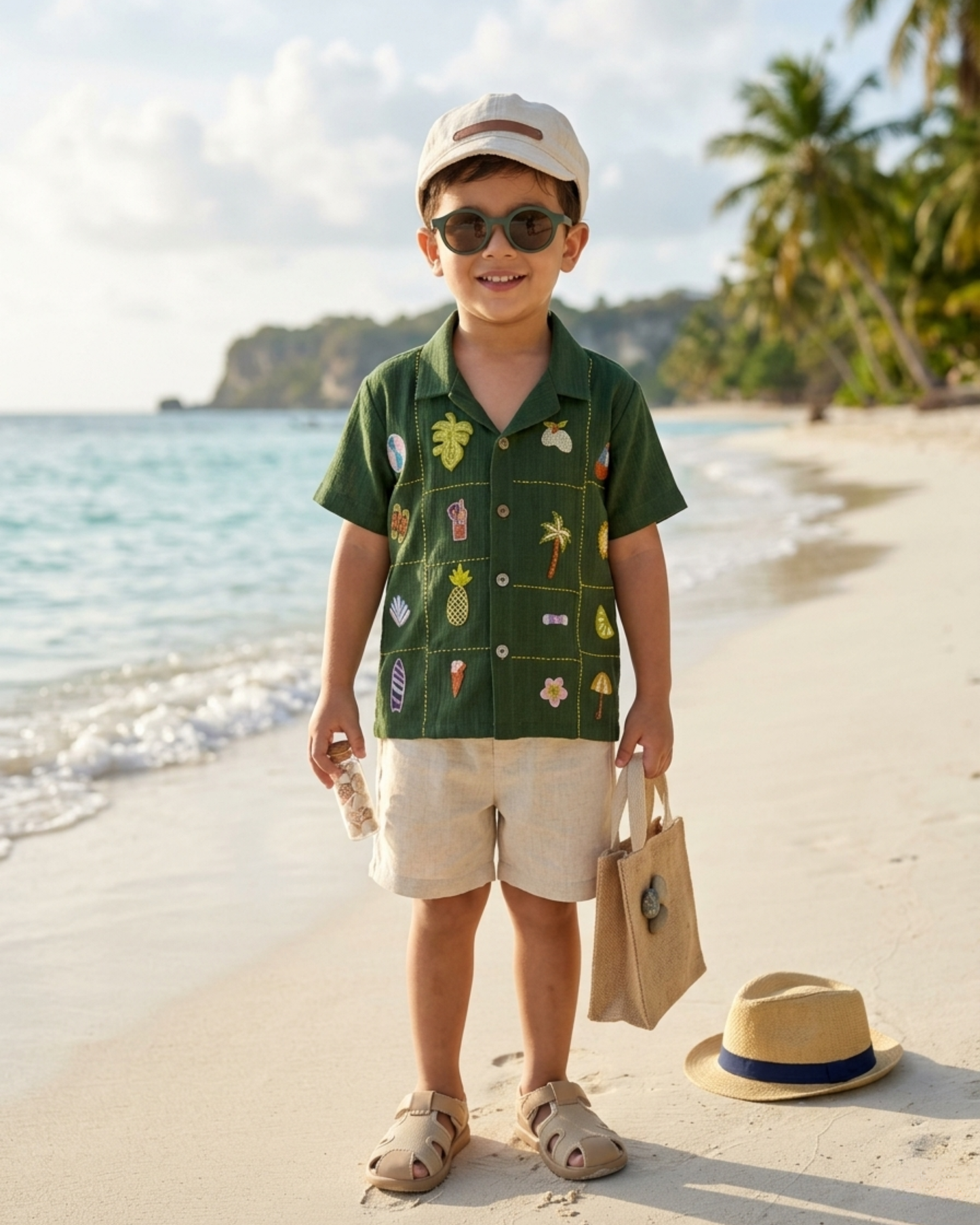 Happy Grid Shirt