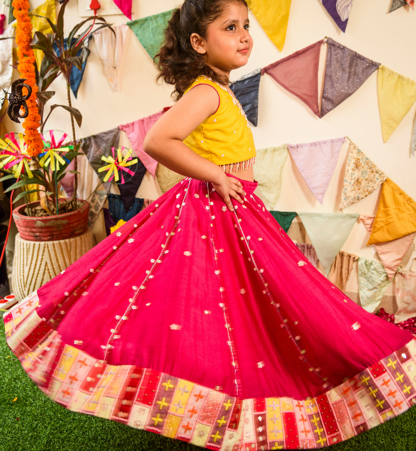 Floral Bliss Lehenga