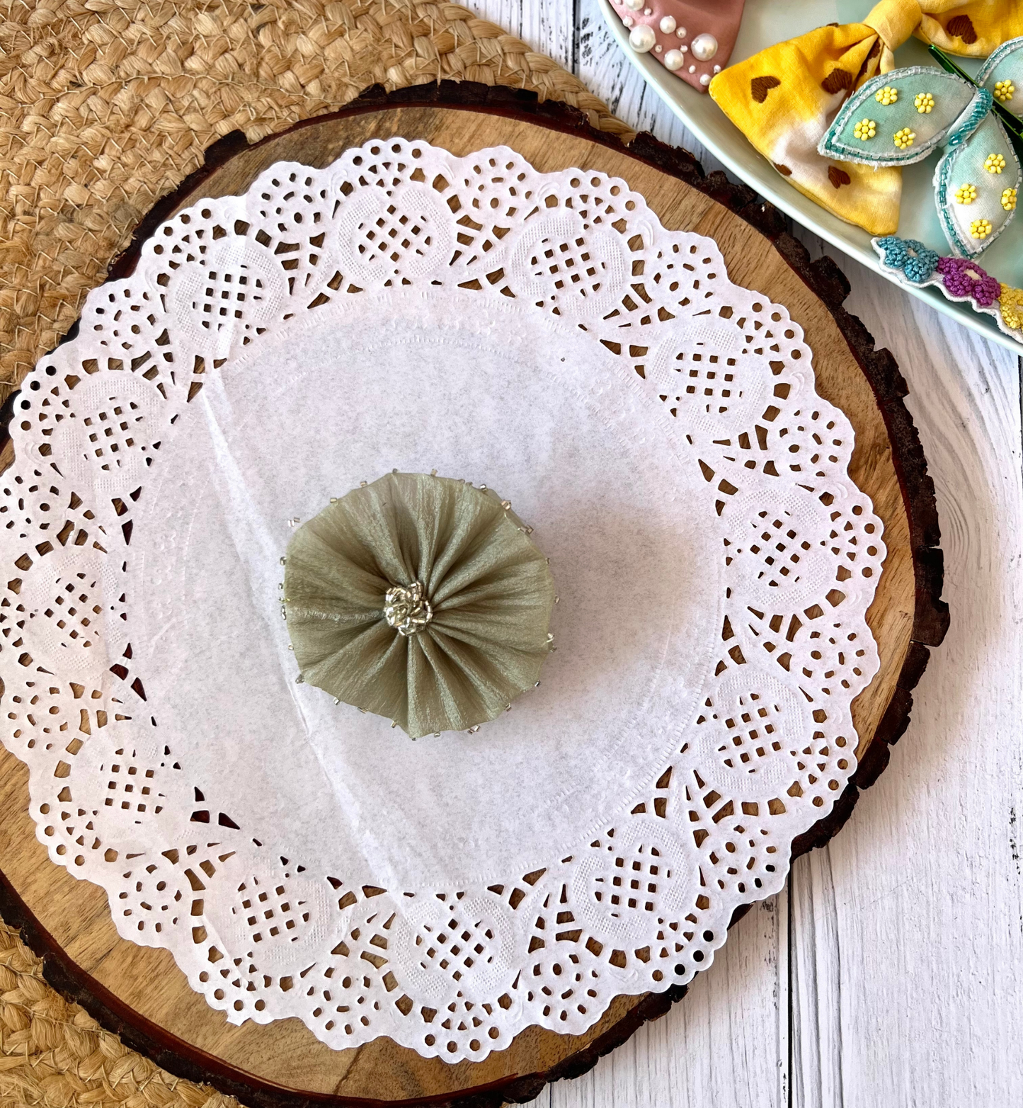 Flower Hair Clip