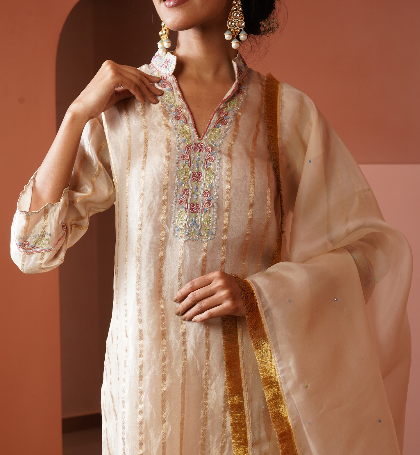 GOLDEN SITAR SUIT