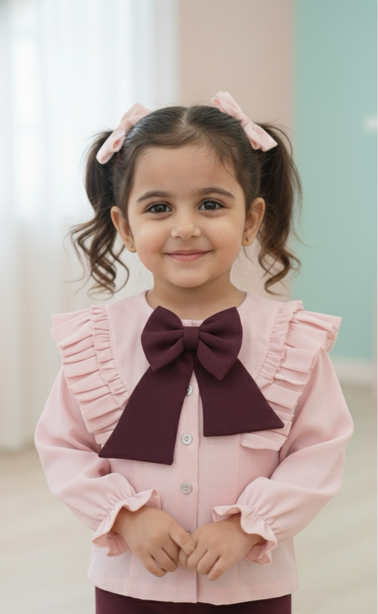 Rosy Ruffle Set