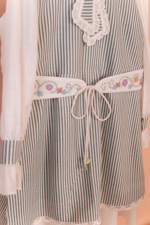 Evergreen Stripes Dress