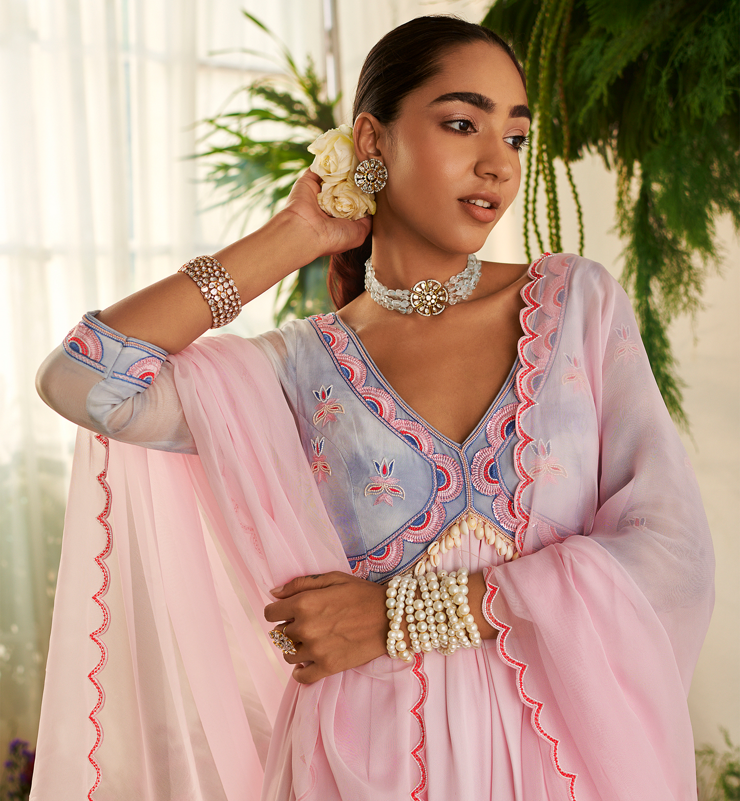 LOTUS ANARKALI SET