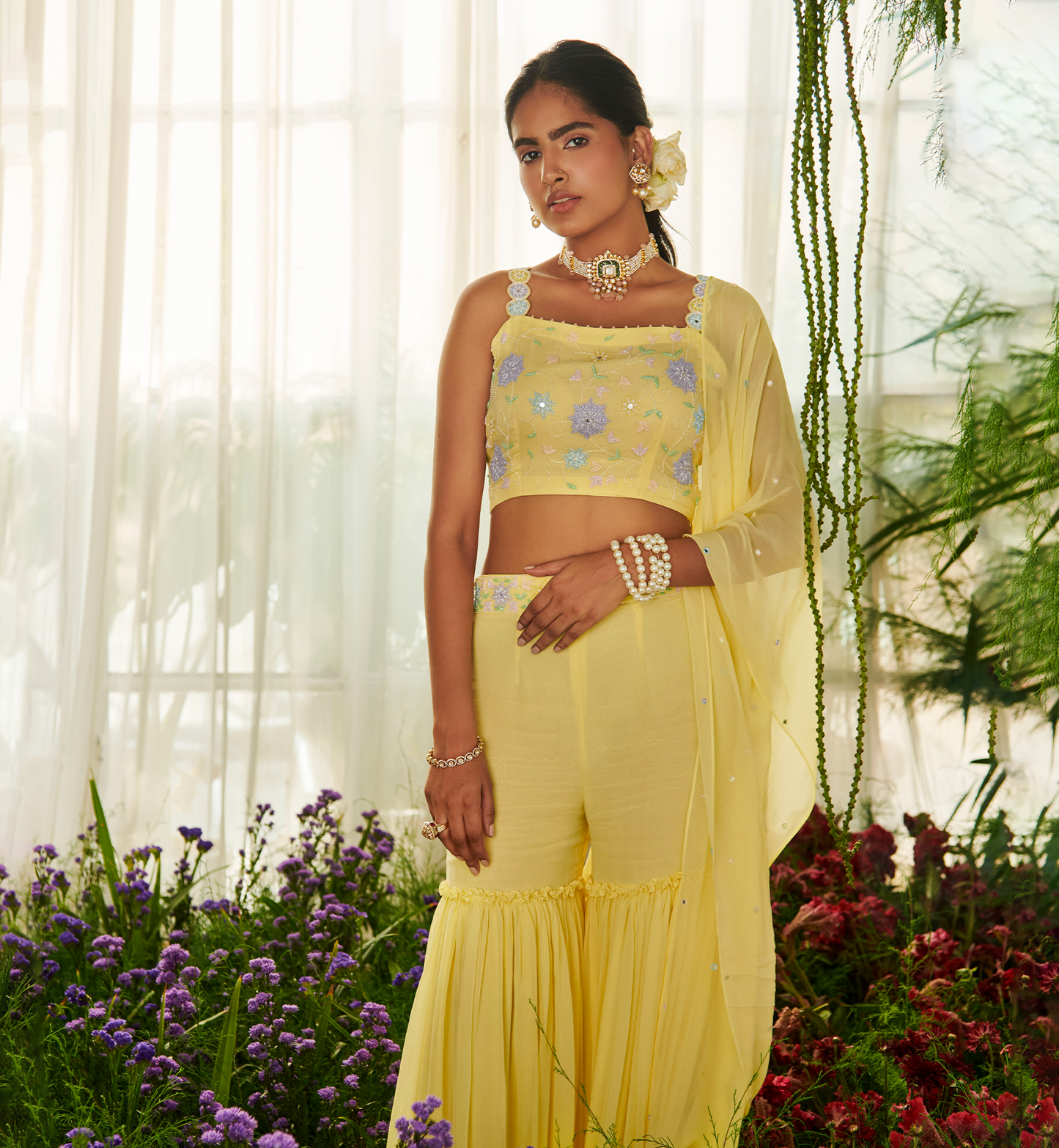 SUNFLOWER GARARA SET