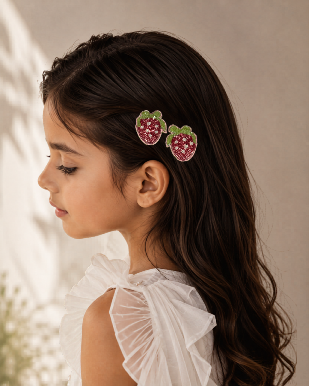 Berry blush clip