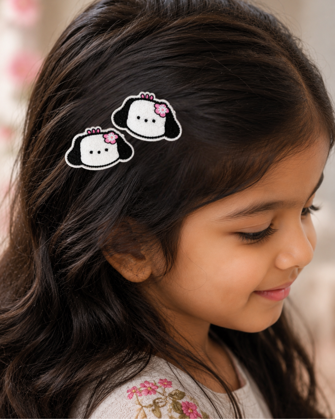 Blossom Panda Clips