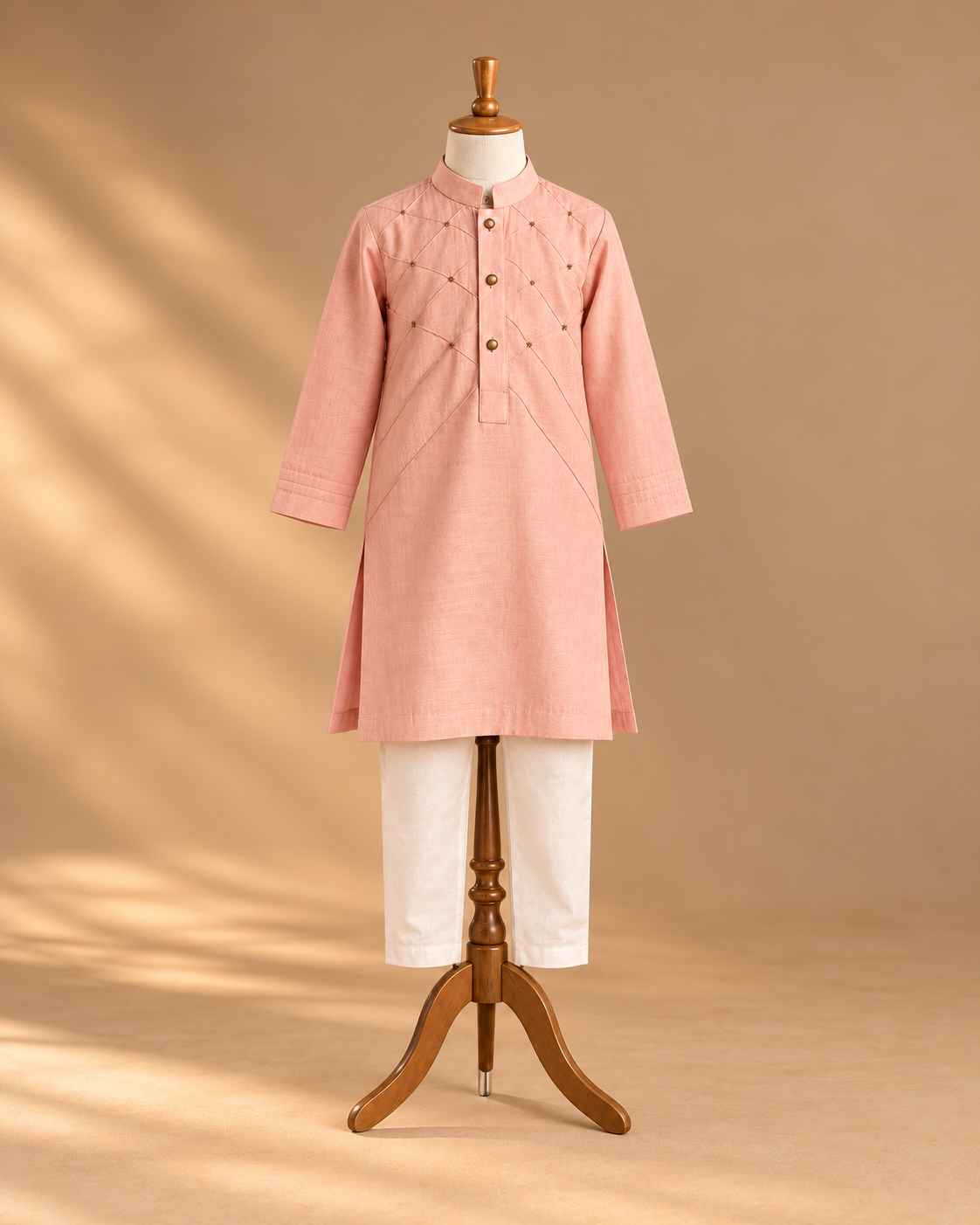 Gulabi Noor Kurta