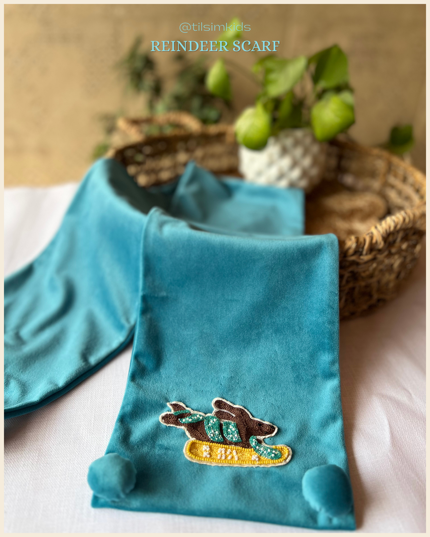 Reindeer Patch Blue