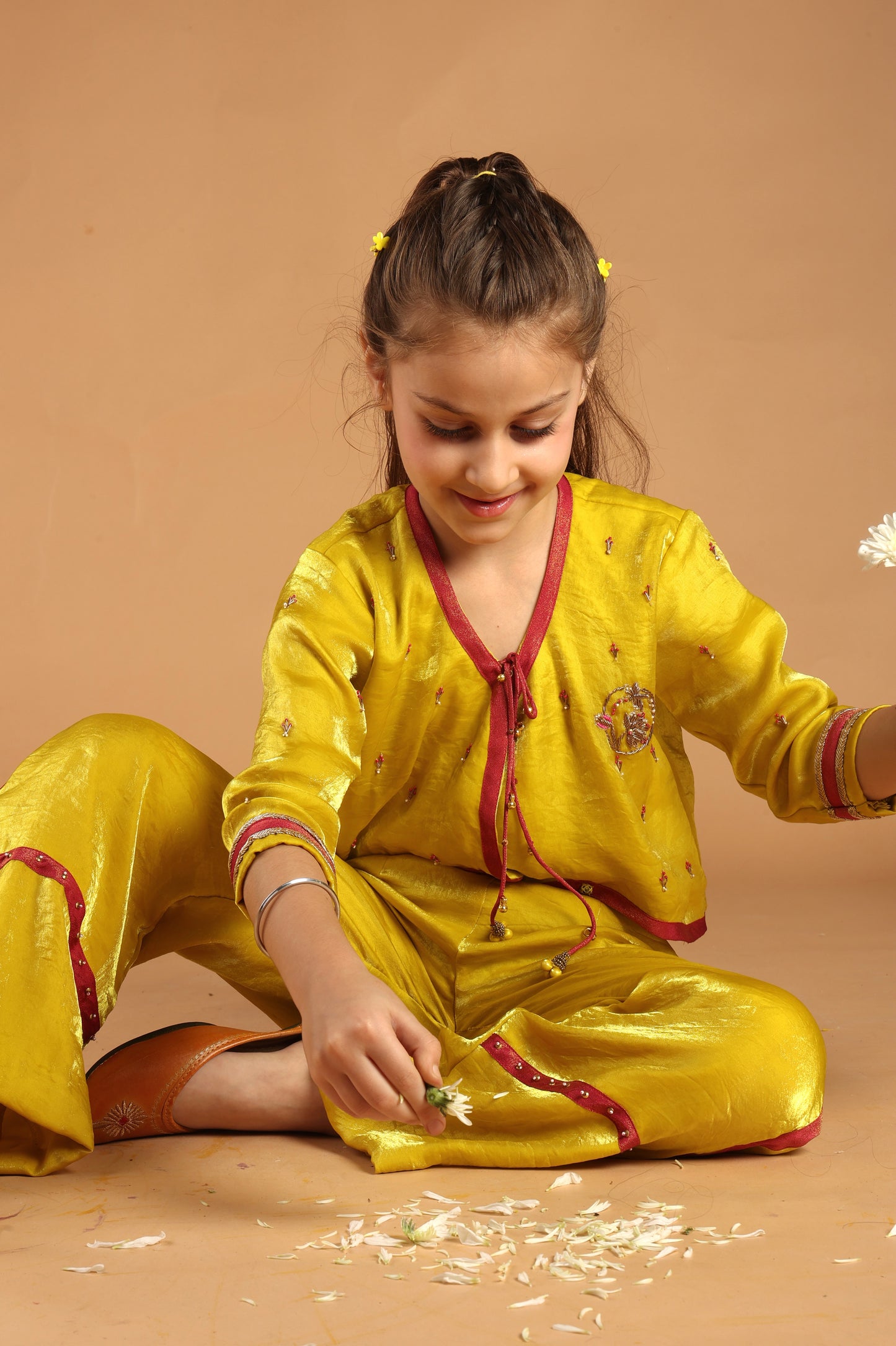 Guldasta Haldi Hues Co-ord Set