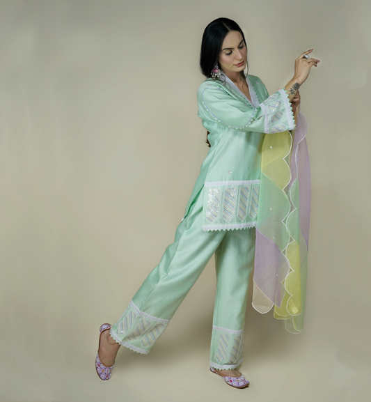 TRANQUIL GREEN SUIT SET