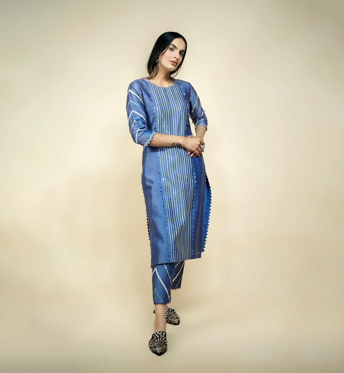 SERENE BLUE SUIT SET