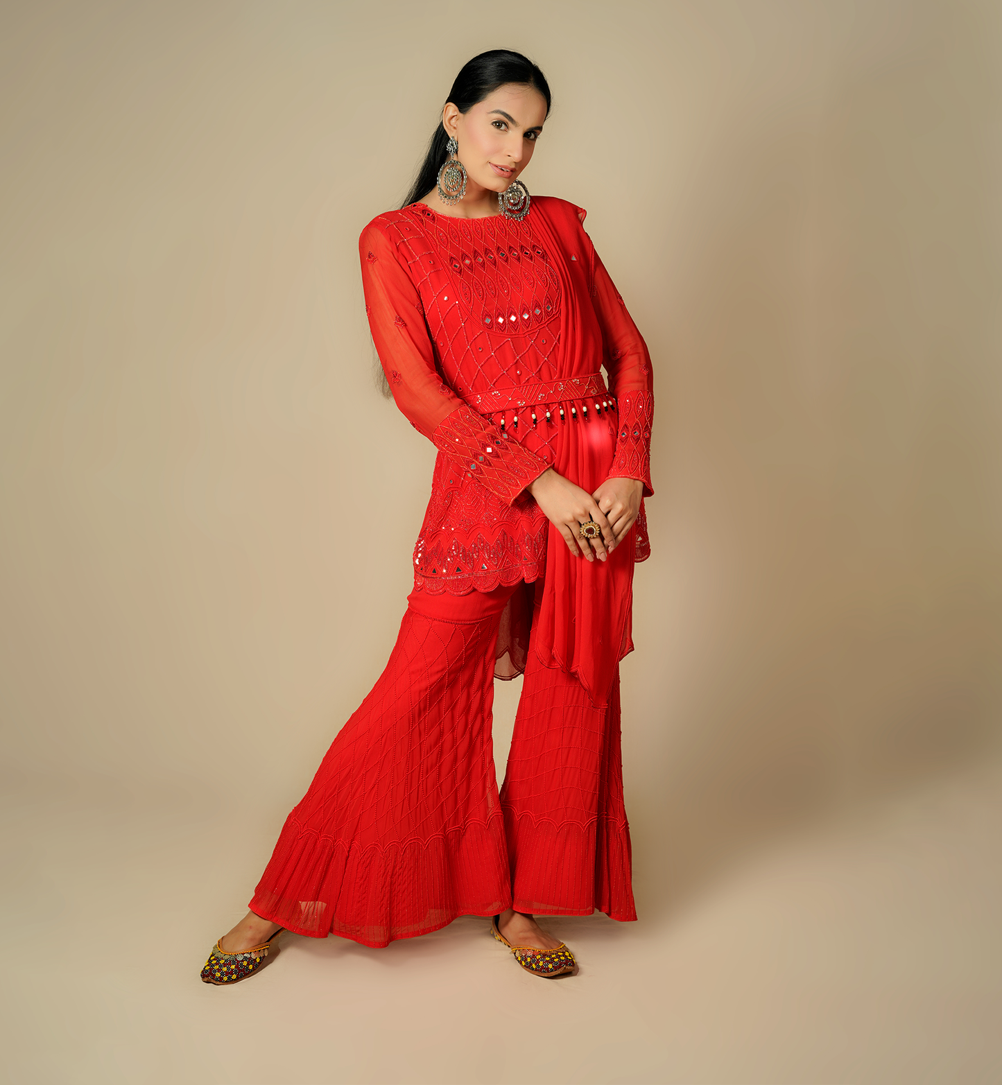 ACCORD RED GARARA SET