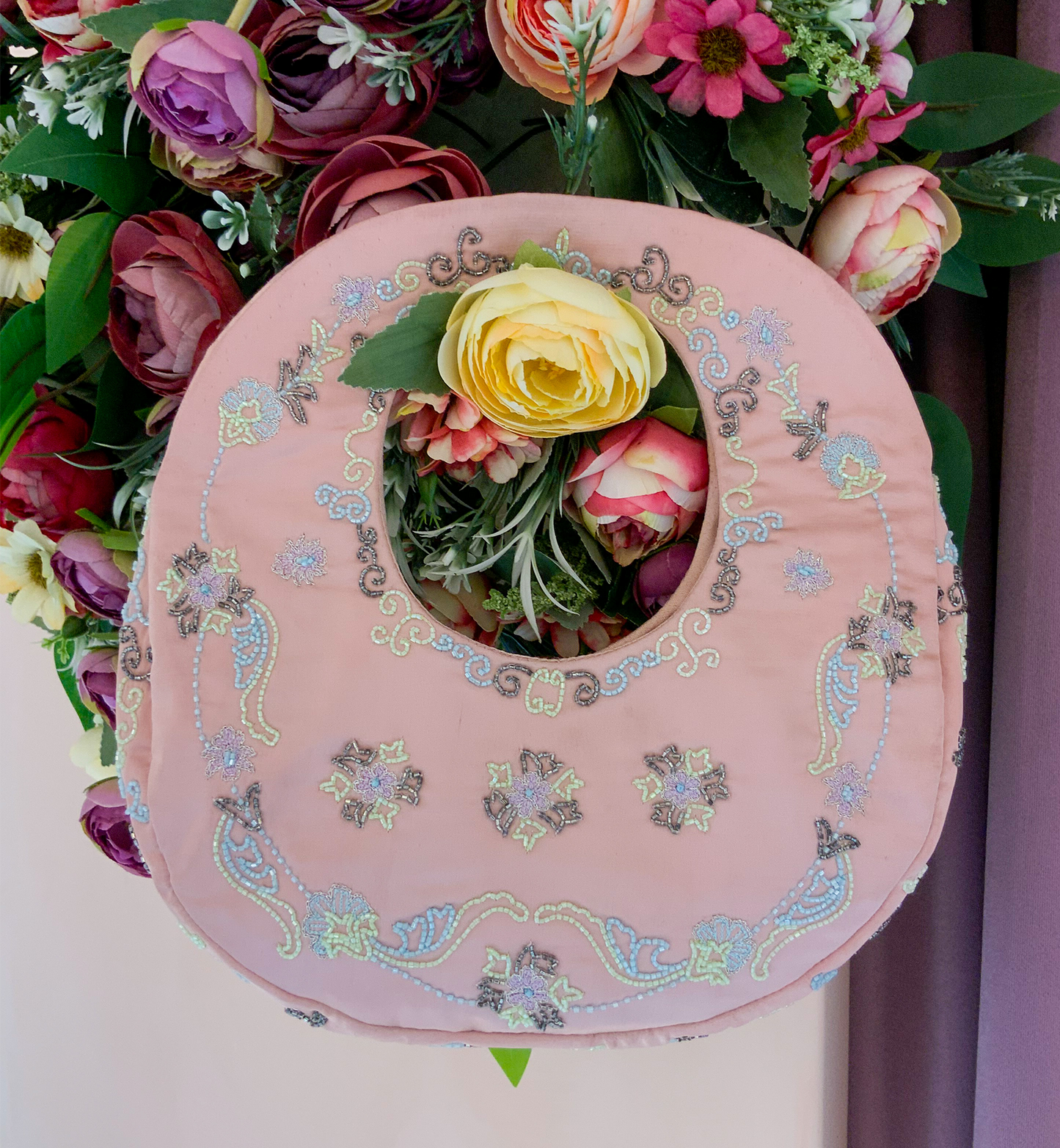 BLUSH CIRCLE HANDBAG