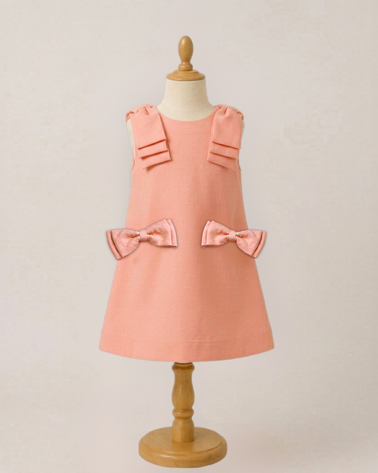 Blush Bow Dress