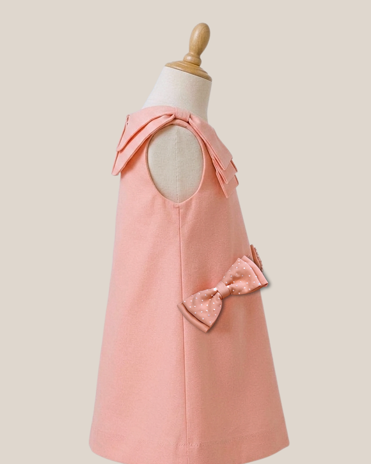 Blush Bow Dress