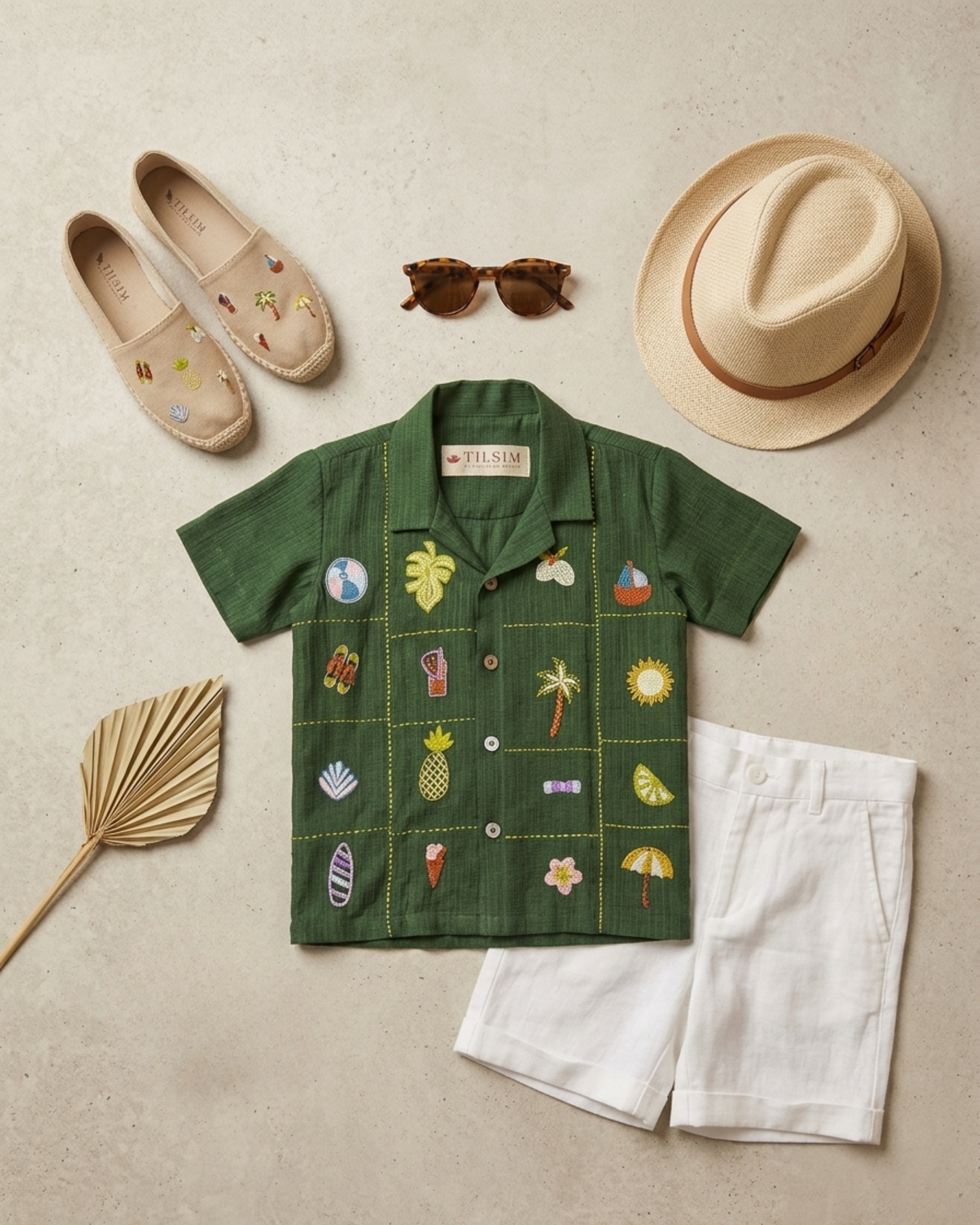 Happy Grid Shirt