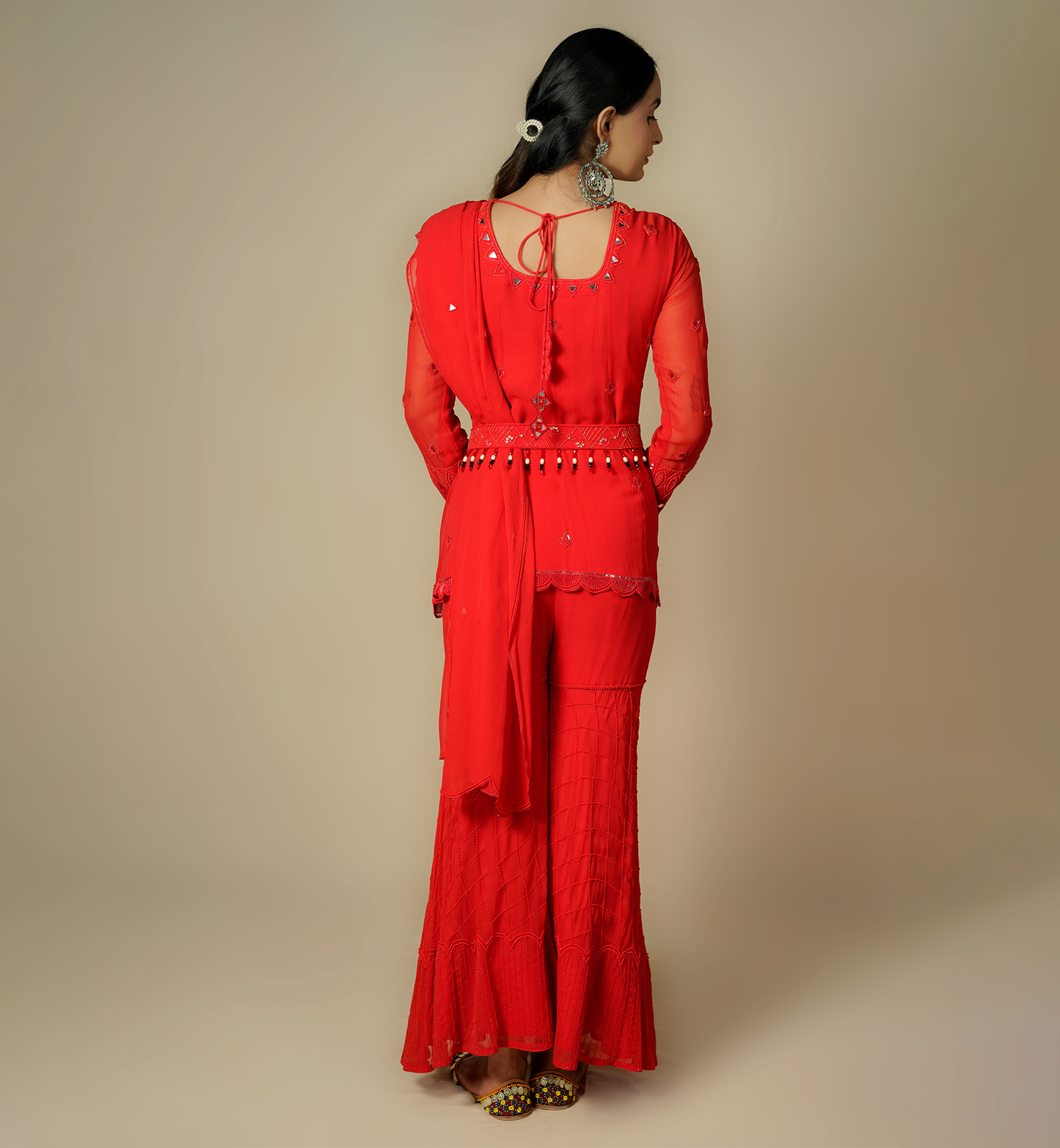 ACCORD RED GARARA SET