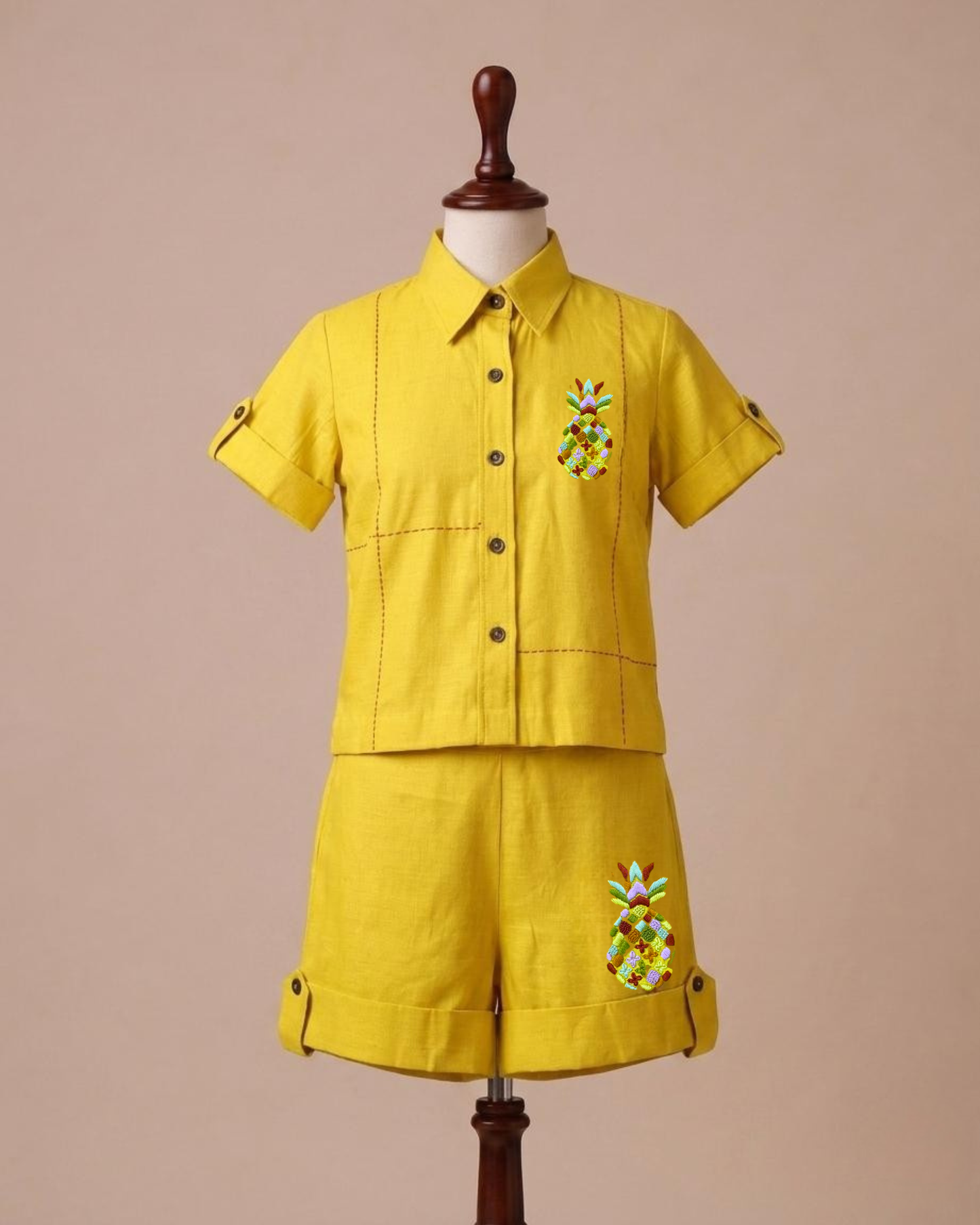 Sunny Pineapple Co-ord Set
