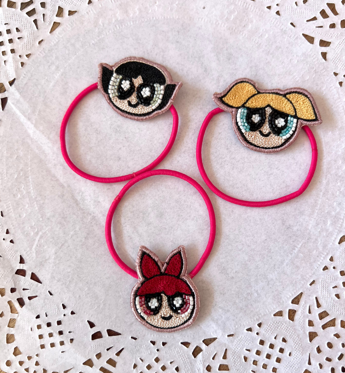 Powerpuff Girls Hair Ties