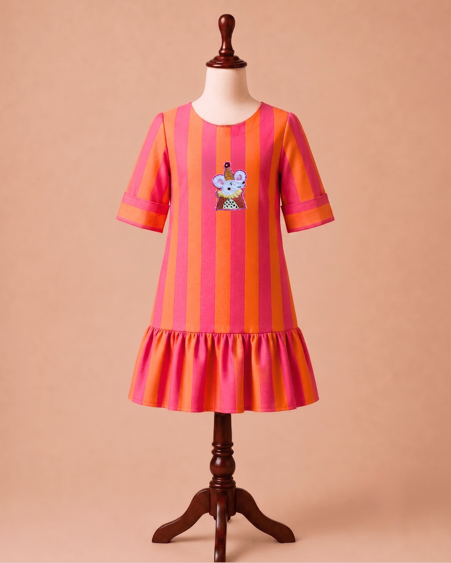 Sunny Stripe Mouse Dress