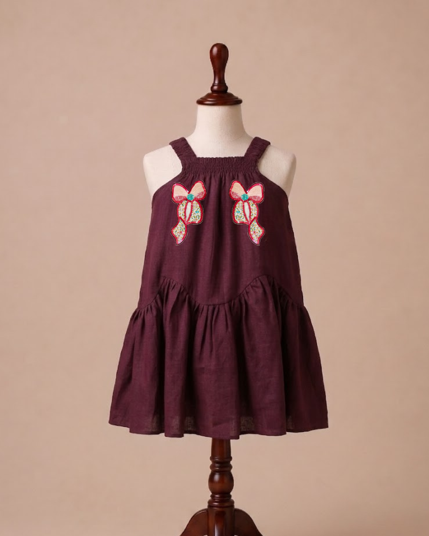 Berry Bow Dress