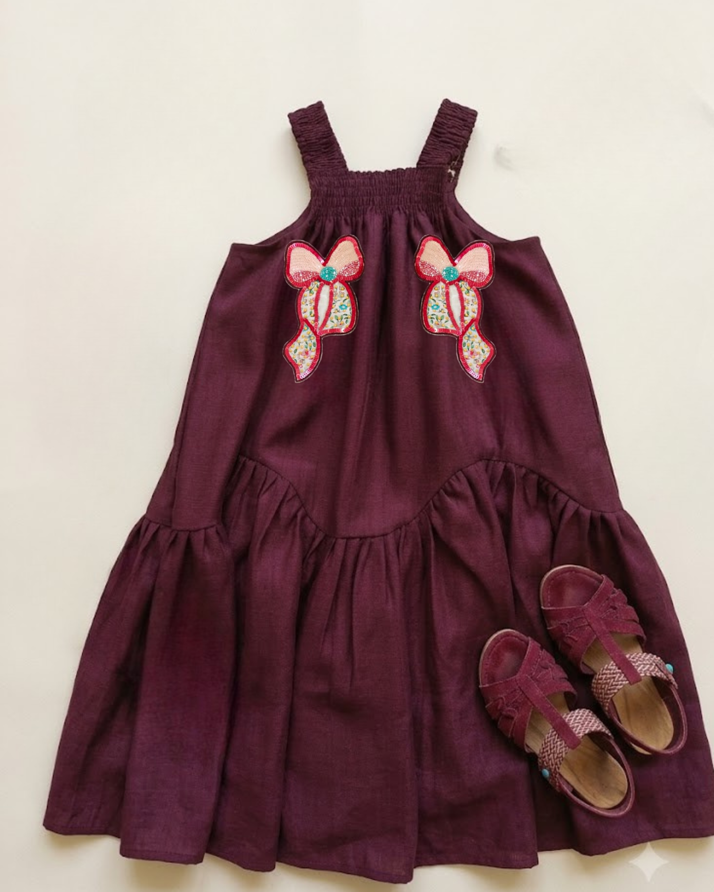 Berry Bow Dress