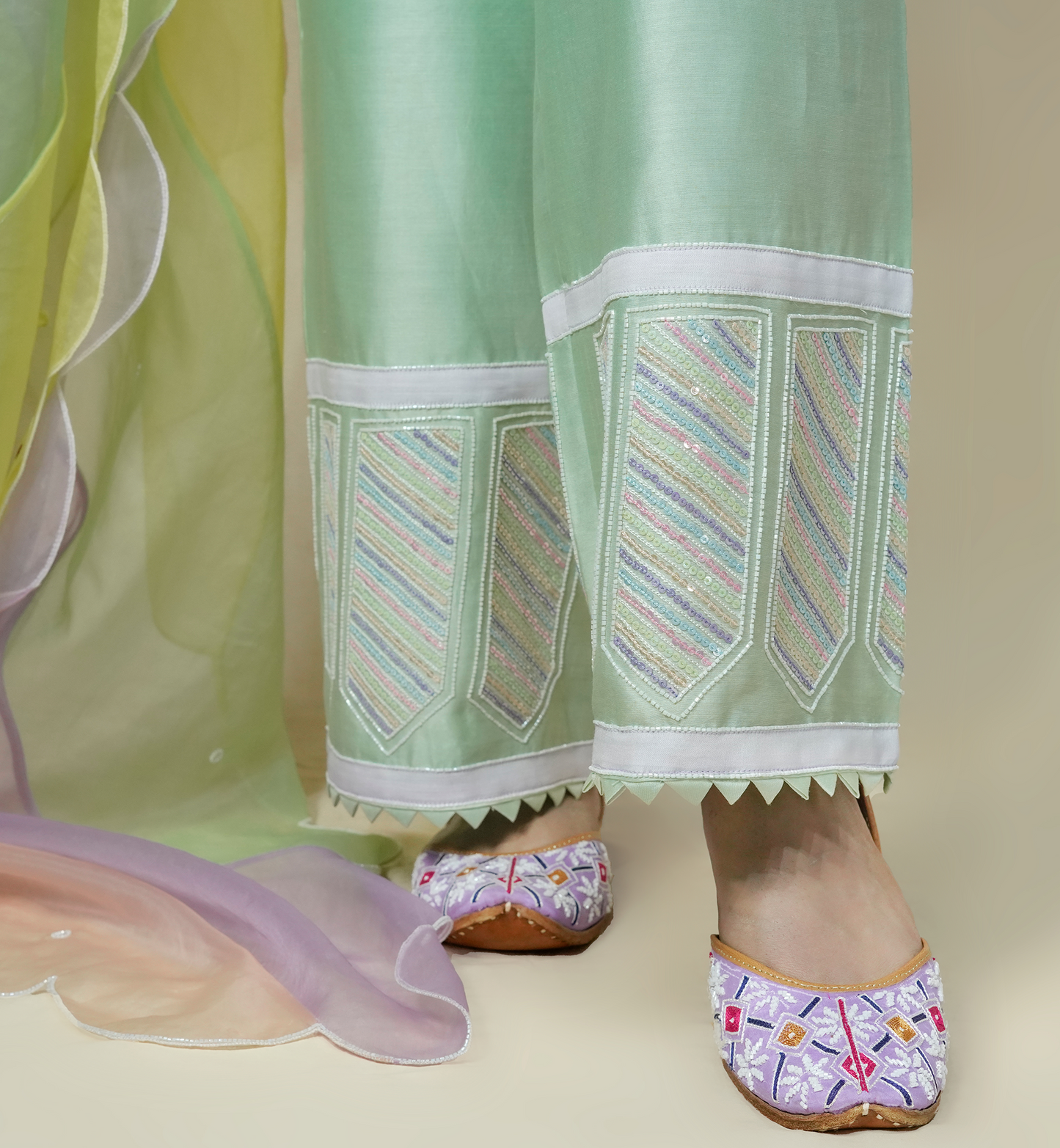 TRANQUIL GREEN SUIT SET