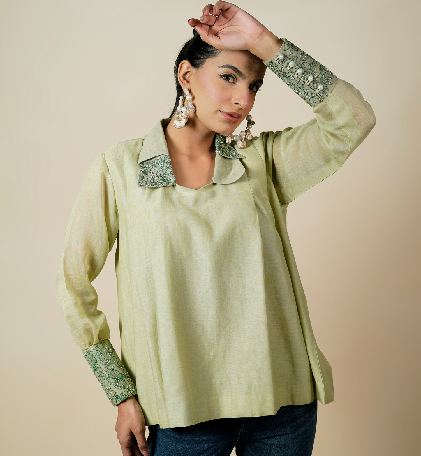 AVEN DOUBLE COLLAR SHIRT