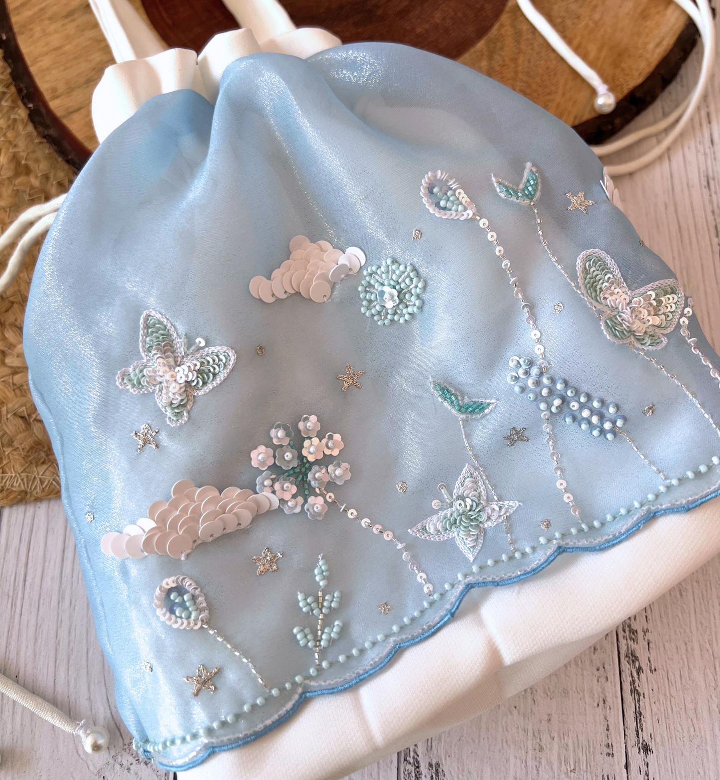 Fluttering Blue Sling
