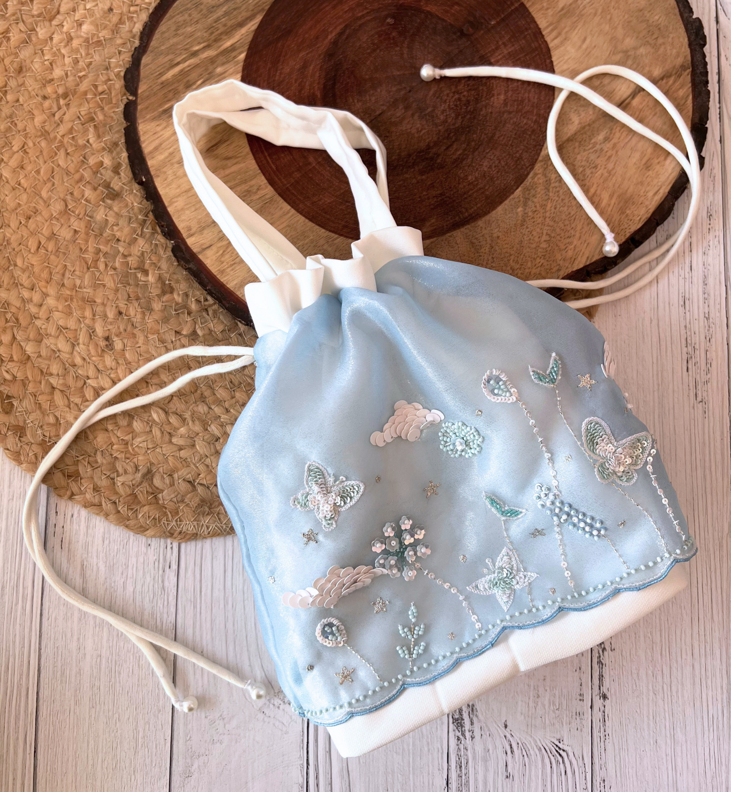 Fluttering Blue Sling