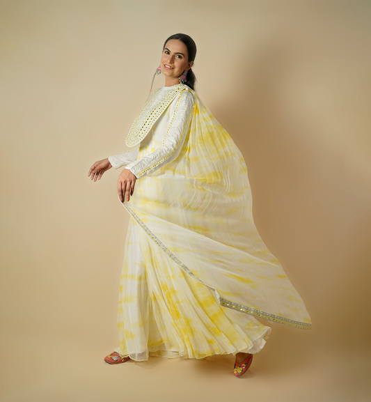SCAPOLITE ANARKALI SET
