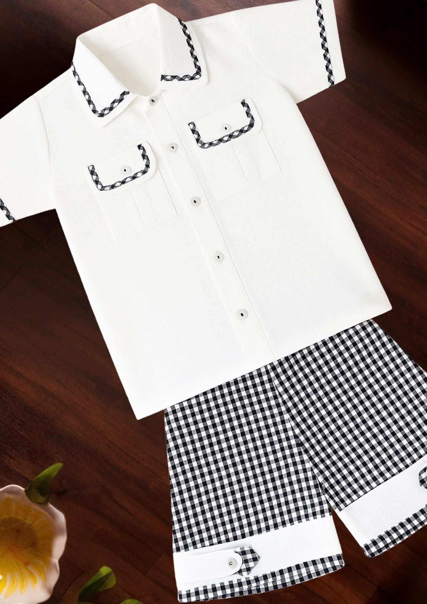 Ivory Checks Set