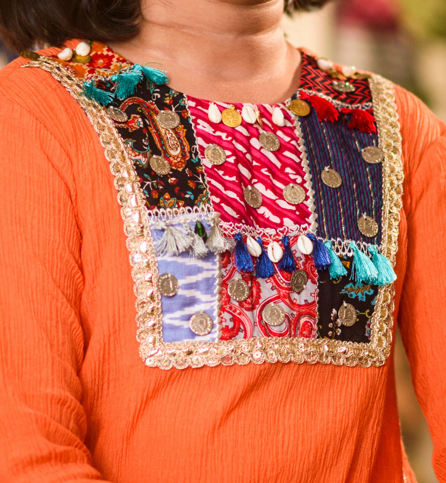 Patchwork Serenity Kurta Set