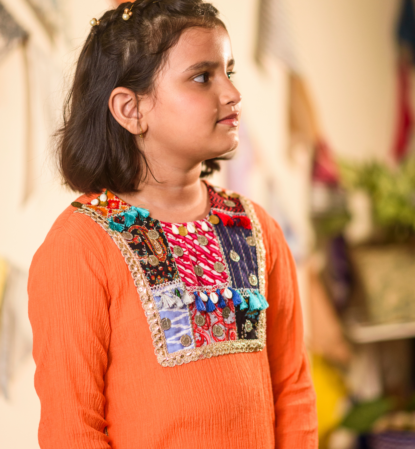 Patchwork Serenity Kurta Set