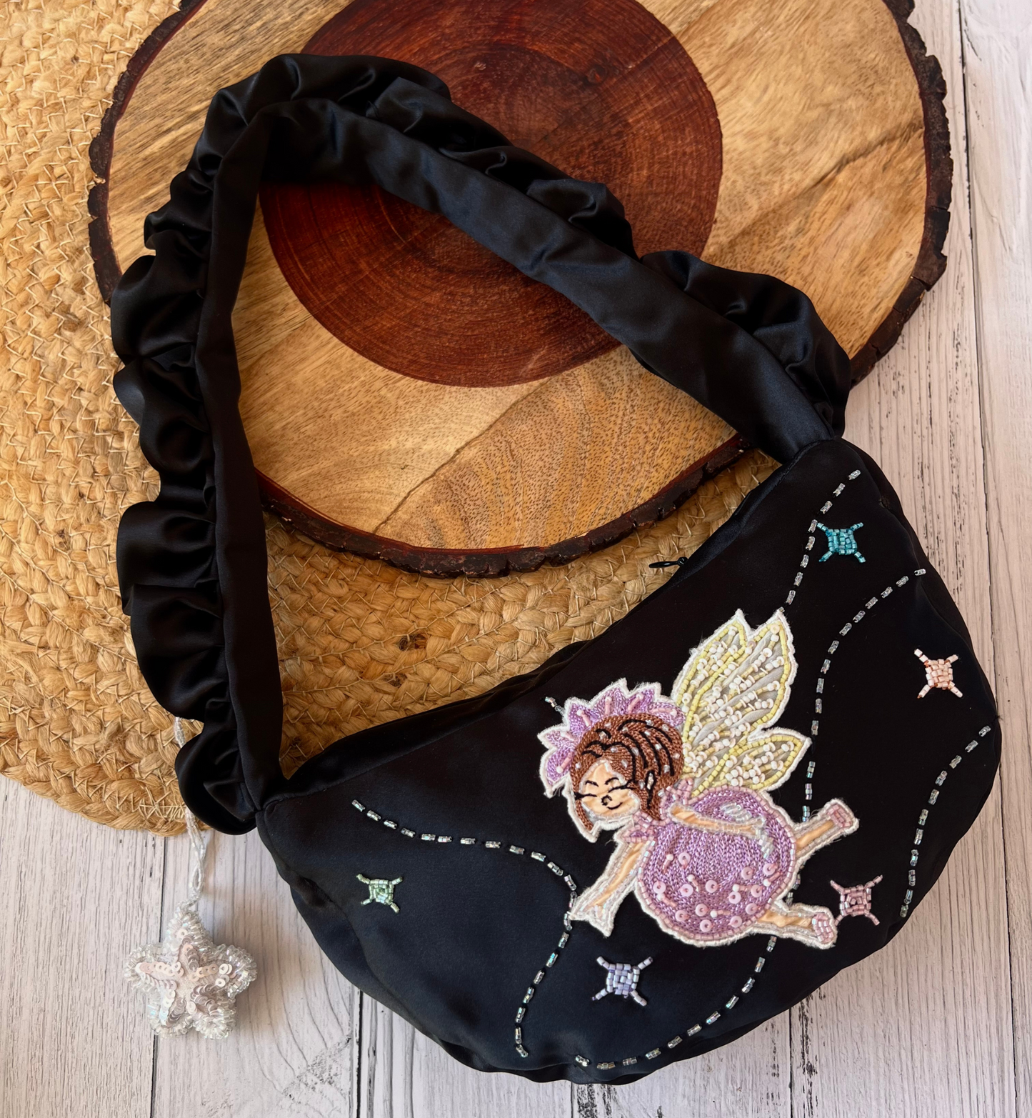Midnight Bloom Bag