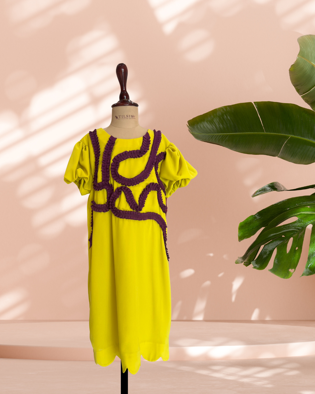 Sunburst Maze Dress
