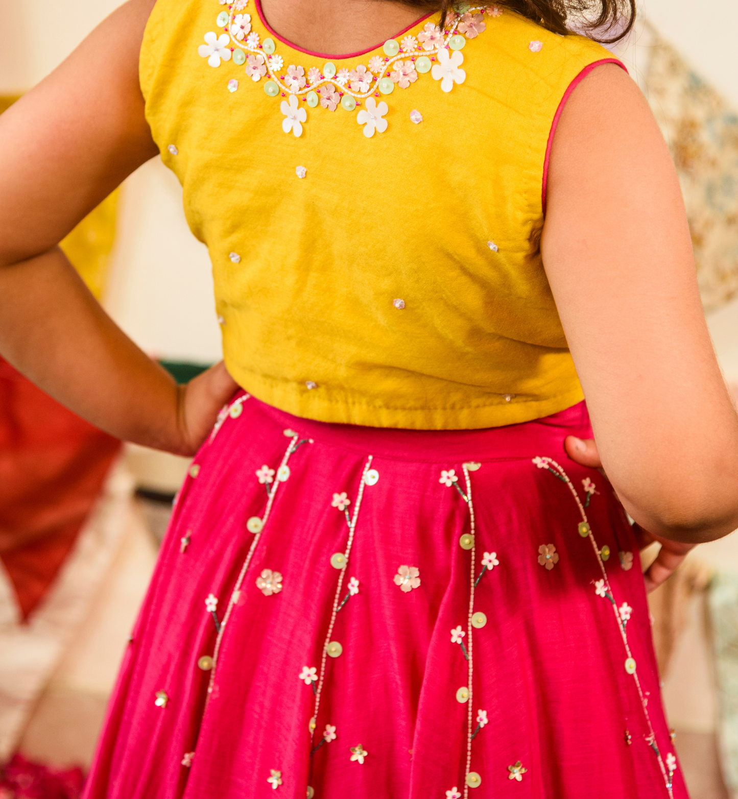 Floral Bliss Lehenga