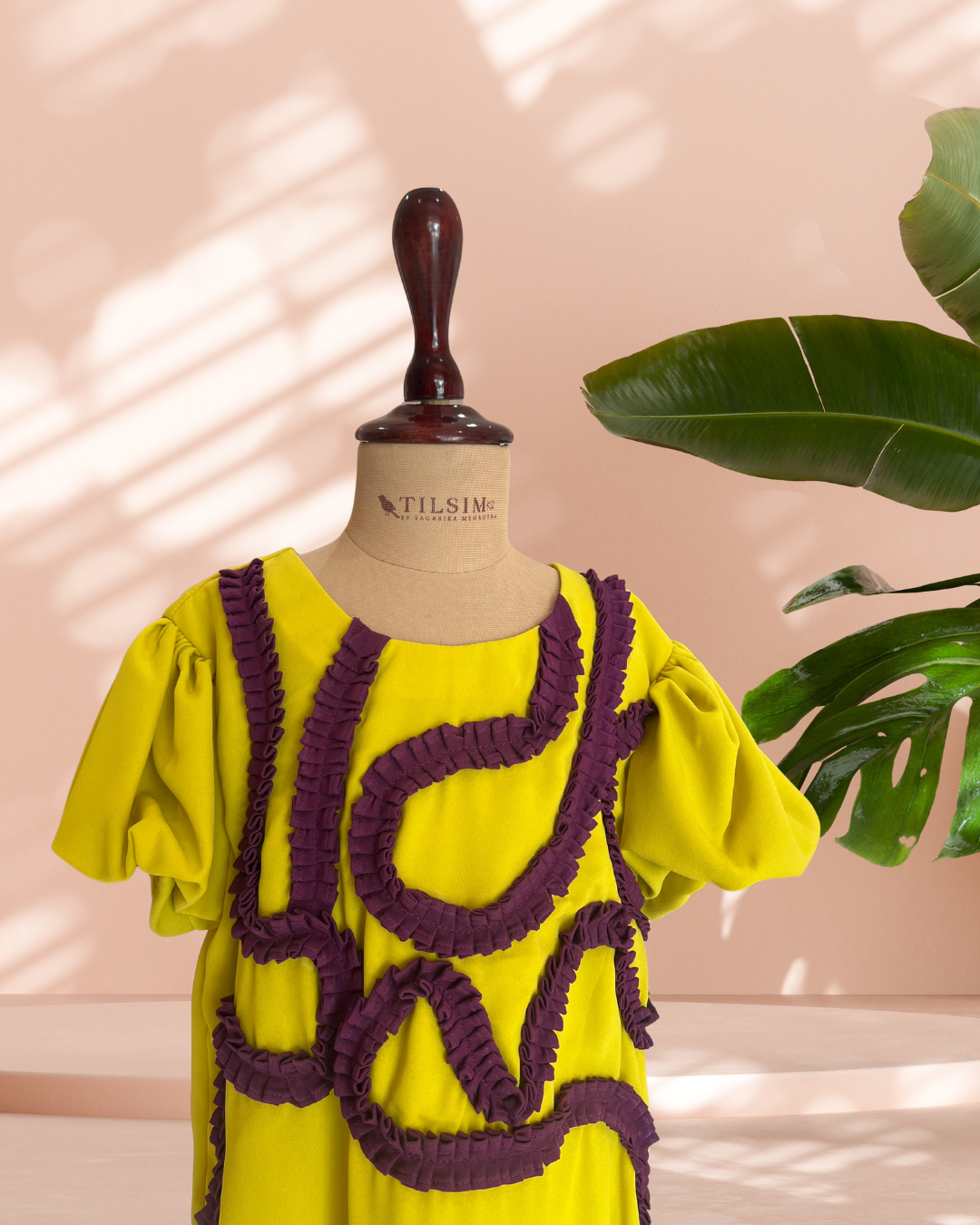 Sunburst Maze Dress
