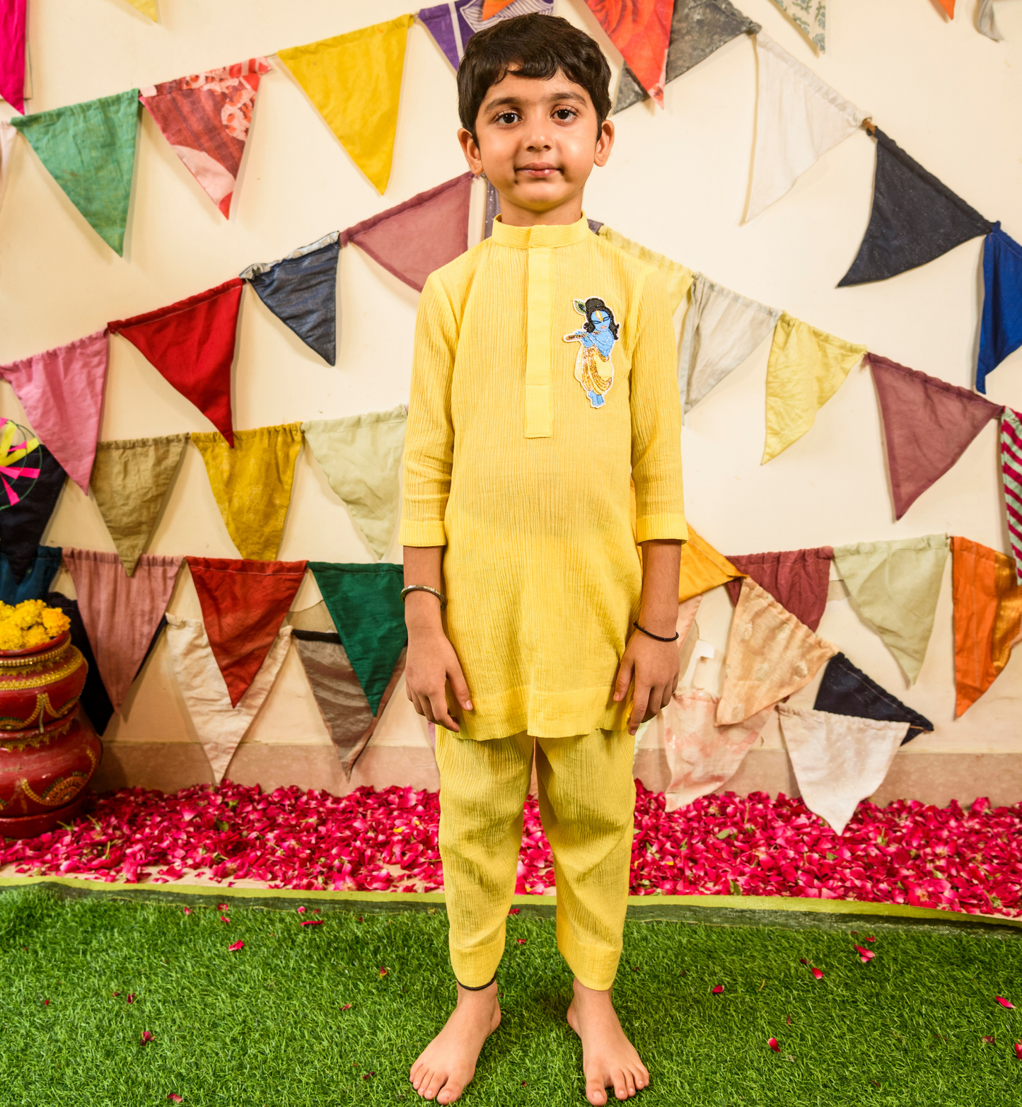 Krishna Kurta Set