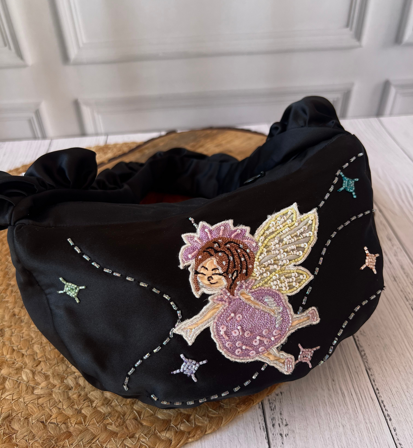 Midnight Bloom Bag