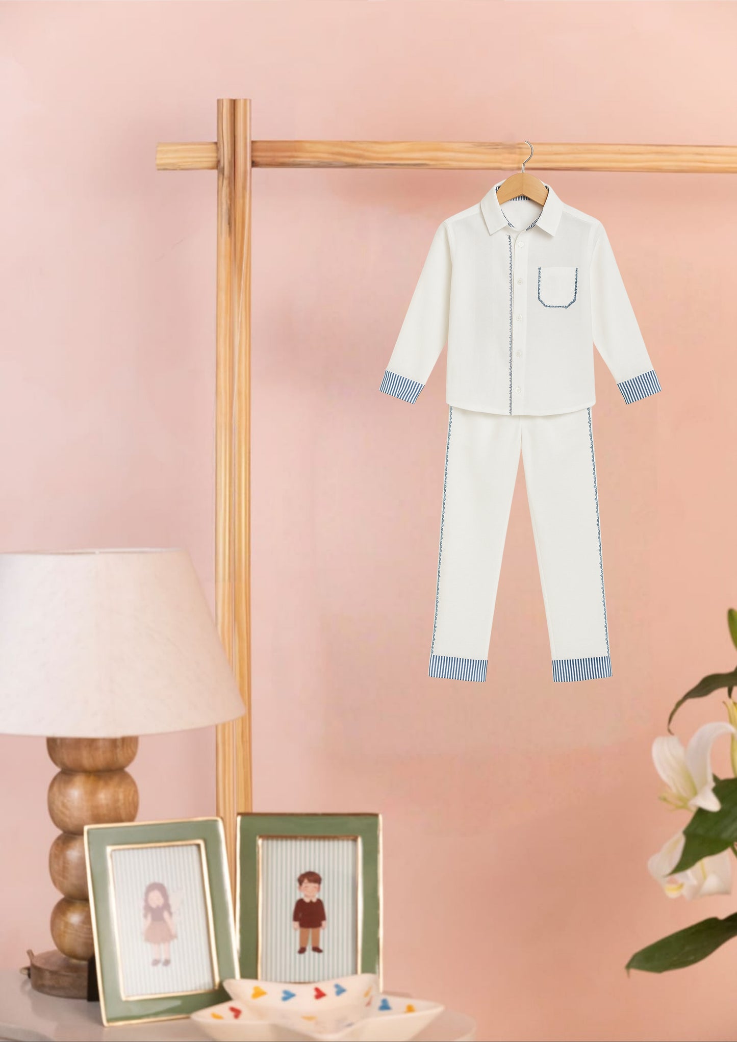Crisscross White Shirt