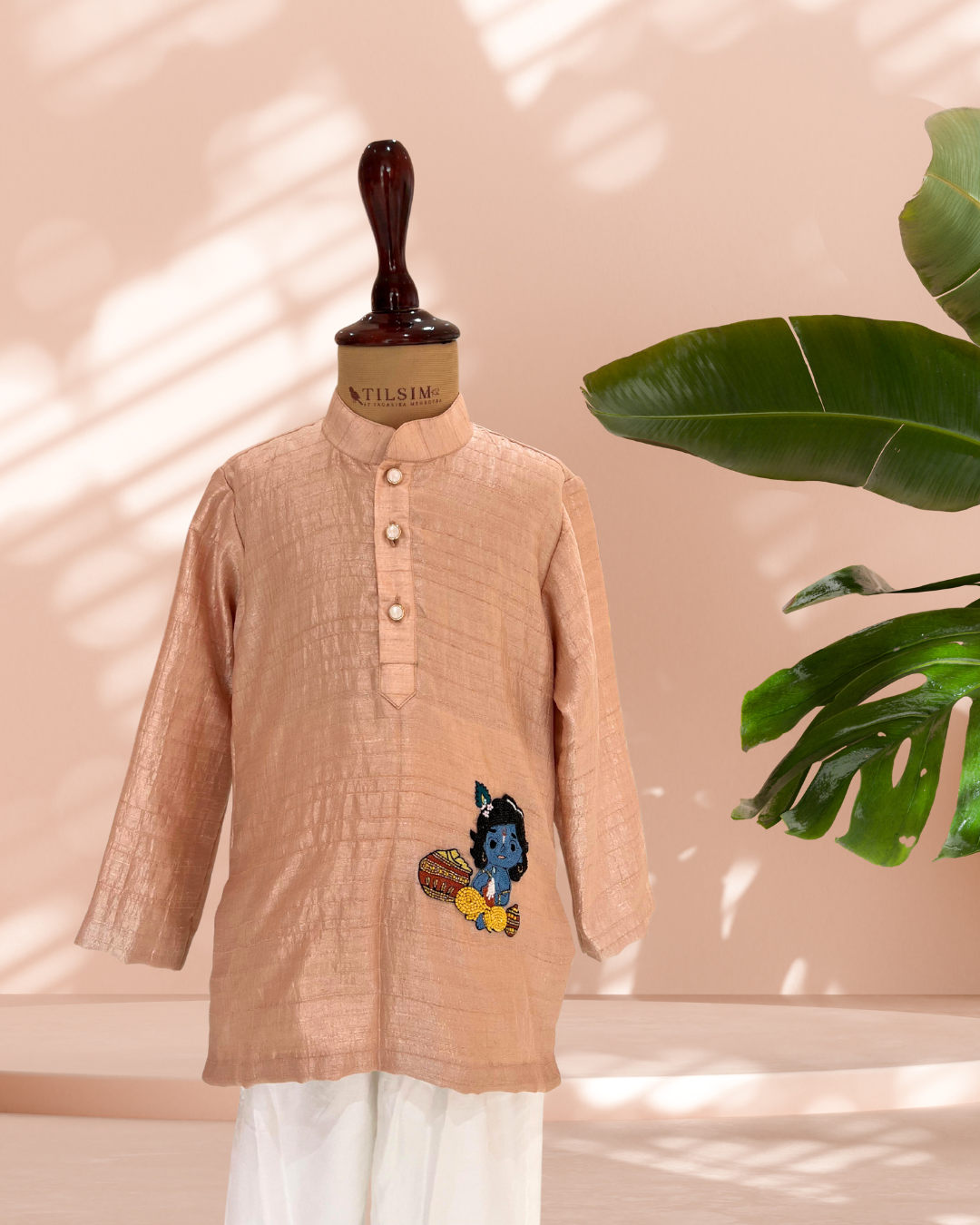 Makhan Chor Baal kurta set