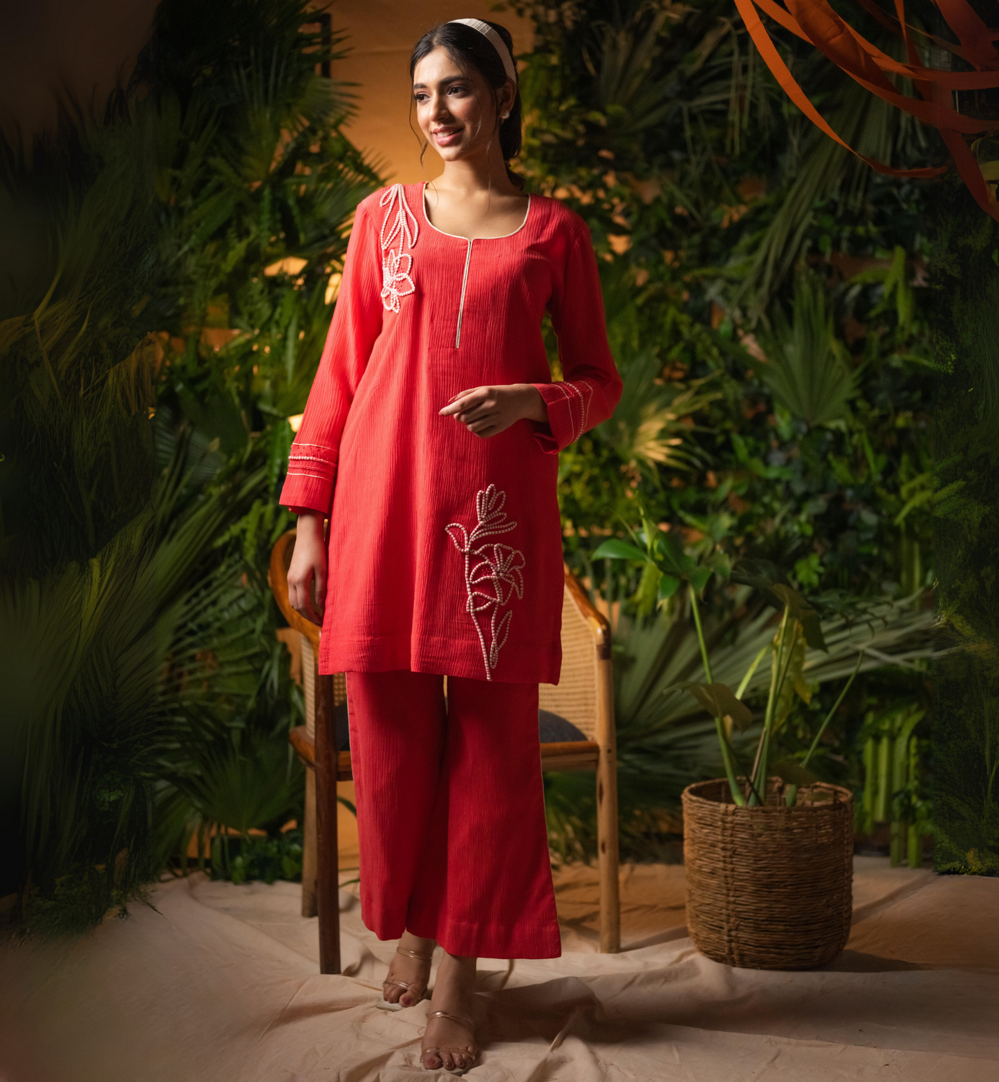Scarlet Hibiscus Set