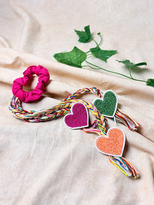 Rangoli Paranda Scrunchie