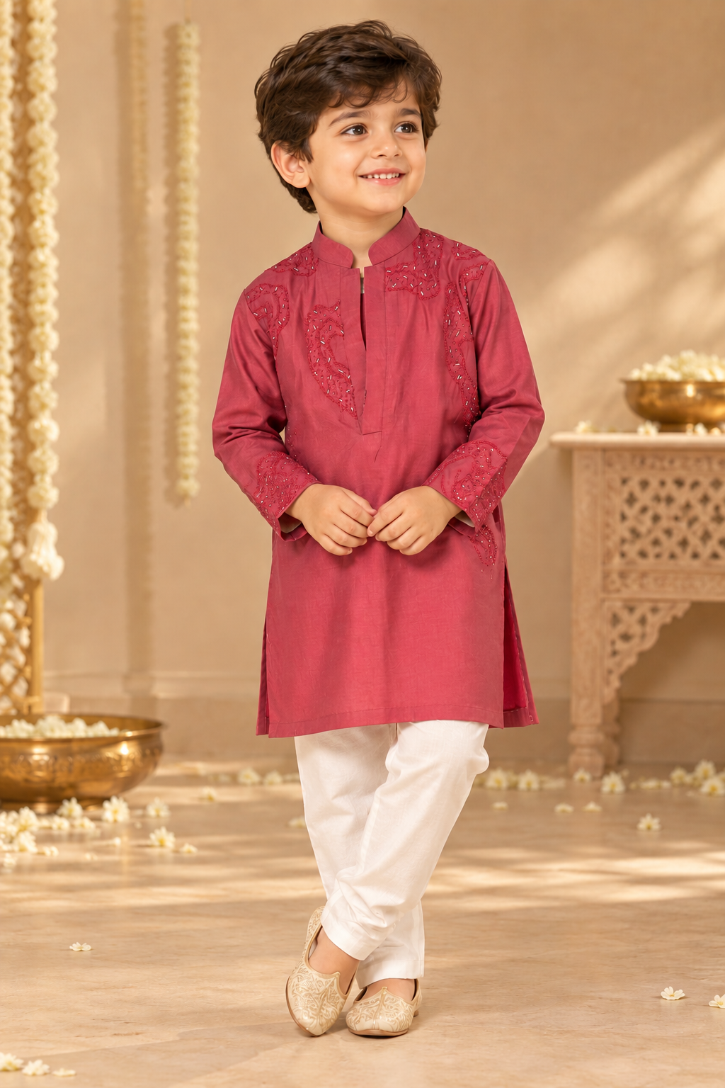Gulbahaar Embroidered Kurta Set
