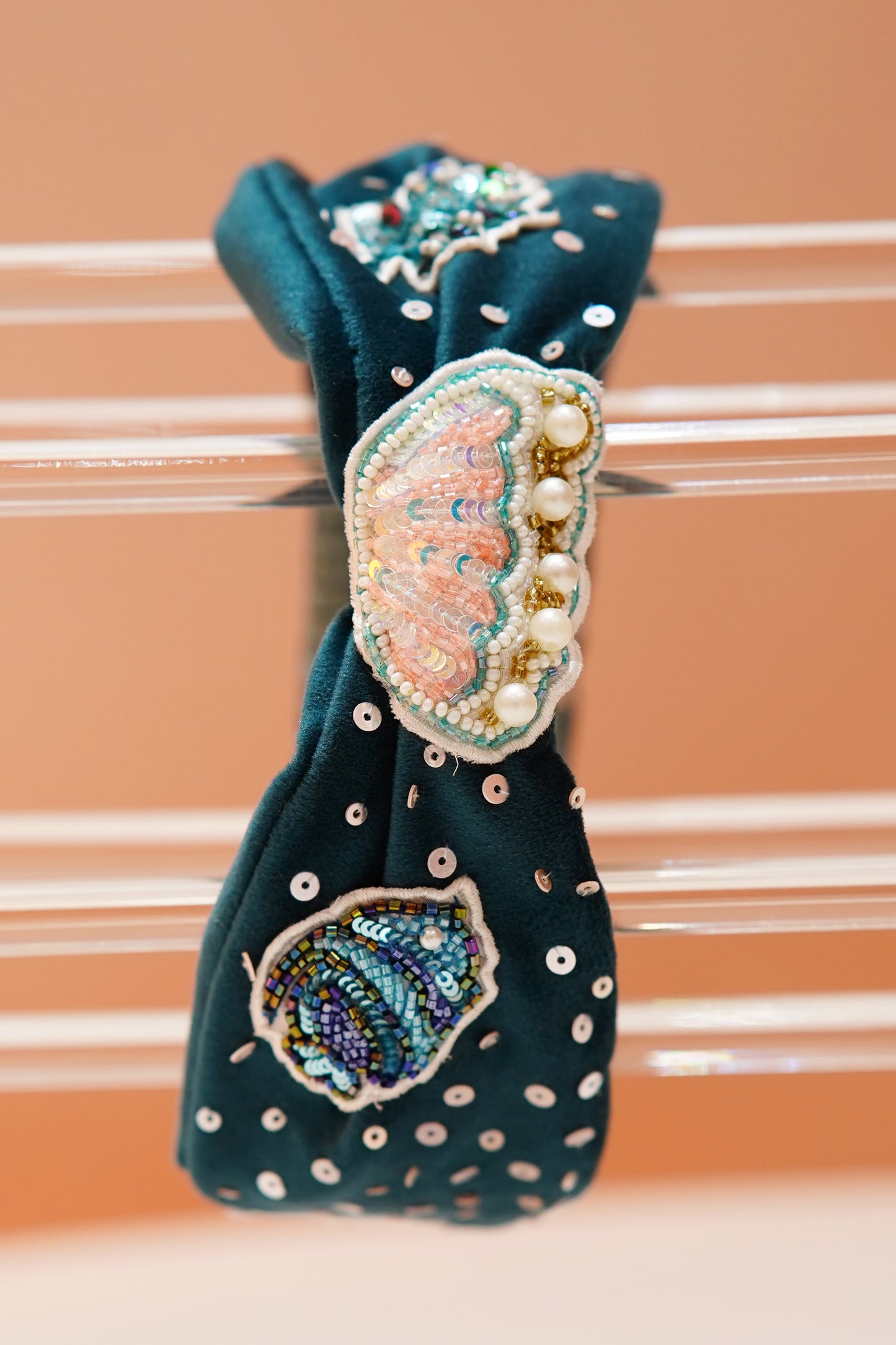 Sea Shell Velvet Hairband