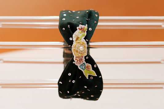 Floral Velvet Hairband