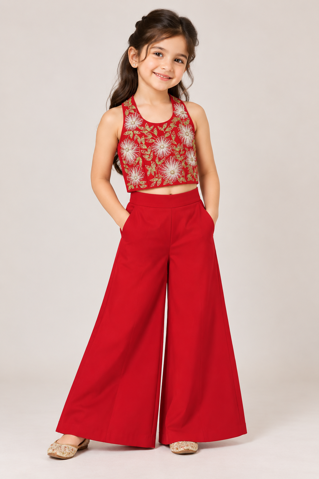 Surkh Phool Palazzo Set