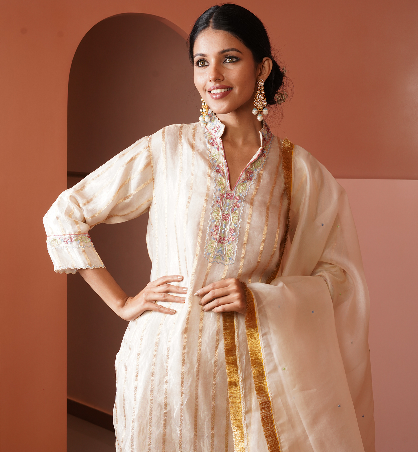 GOLDEN SITAR SUIT