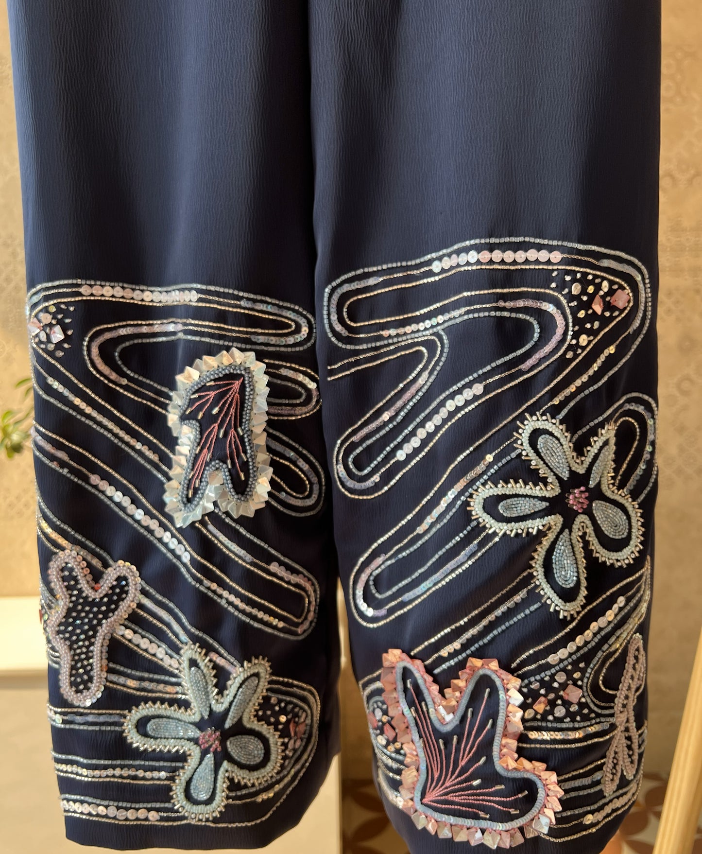 Twilight Garden Embroidered Co-ord